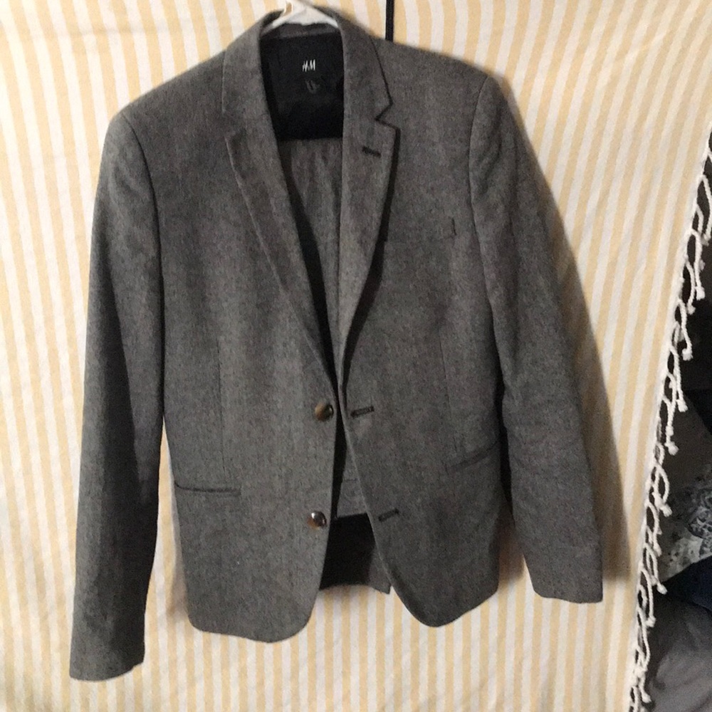 Men’s slim fit Two Piece tweed suit 36 R